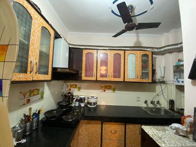 Kitchen Image of 625 Sq.ft 3 BHK Builder Floor for sale in Krishna Nagar New Delhi for Rs. 5000000