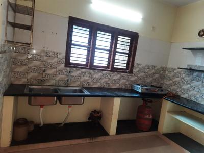Kitchen Image of 1100 Sq.ft 2 BHK Independent House for rent in Aduru Bengaluru for Rs. 24000