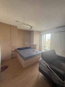 Bedroom Image of 650 Sq.ft 1 RK Apartment / Flat for rent in Viman Nagar Pune for Rs. 40000