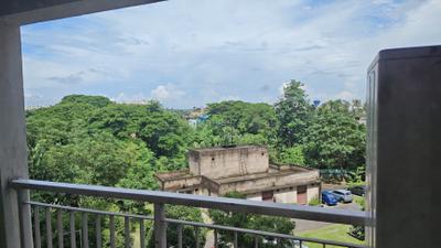 Balcony Image of 1630 Sq.ft 3 BHK Apartment / Flat for sale in Uniworld City Frisco, New Town Kolkata for Rs. 17000000