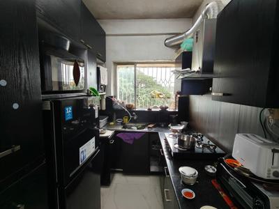 Kitchen Image of 1350 Sq.ft 2 BHK Apartment / Flat for sale in Dhakuria Kolkata for Rs. 15000000