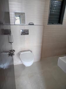 Bathroom Image of 1200 Sq.ft 3 BHK Apartment / Flat for rent in Indira Nagar Nashik for Rs. 30000