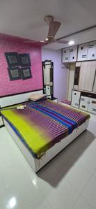 Bedroom Image of 1700 Sq.ft 3 BHK Independent House for rent in Adajan Surat for Rs. 40000