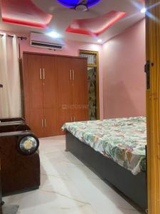 Bedroom Image of 2200 Sq.ft 2 BHK Builder Floor for rent in Gomti Nagar Lucknow for Rs. 20000