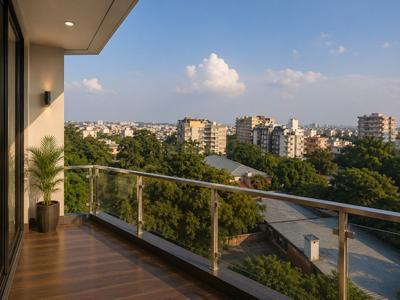Balcony Image of 5200 Sq.ft 4.5 BHK Apartment / Flat for sale in Dalanwala Dehradun for Rs. 67600000