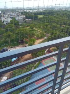 Balcony Image of 466 Sq.ft 1 BHK Apartment / Flat for sale in Bhavyaa Green Luxuria, Jagatpura Jaipur for Rs. 3800000