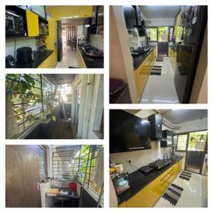 Kitchen Image of 1400 Sq.ft 3 BHK Villa for sale in Roomscape Roomscapes Village, Thazhambur Chennai for Rs. 13500000