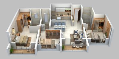 Image of 750 Sq.ft 2 BHK Apartment / Flat for sale in Goyal My Home Sanctuary Phase 2, Mamurdi, Pune for Rs. 6500000