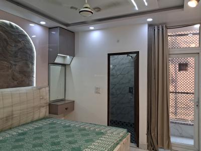 Bedroom Image of 920 Sq.ft 3 BHK Builder Floor for rent in Dwarka Mor New Delhi for Rs. 33000
