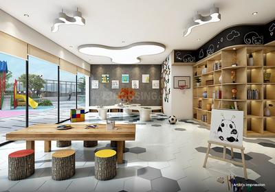 Hall Image of 2000 Sq.ft 4 BHK Apartment / Flat for sale in Codename Cloud City, Kharghar Navi Mumbai for Rs. 19900000