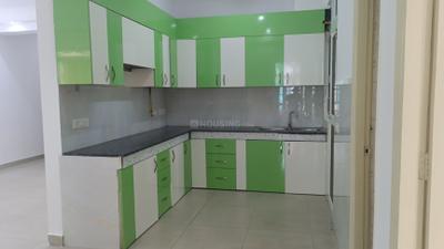 Kitchen Image of 1505 Sq.ft 3 BHK Apartment / Flat for sale in Gaurs Gaur Global Village, Crossings Republik Ghaziabad for Rs. 12200000