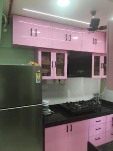 Kitchen Image of 670 Sq.ft 1 BHK Apartment / Flat for rent in Runwal Gardens Phase I, Dombivli East Thane for Rs. 18000