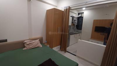Bedroom Image of 550 Sq.ft 1 BHK Builder Floor for rent in Mahalakshmi Nagar Indore for Rs. 20000