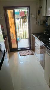 Kitchen Image of 656 Sq.ft 2 BHK Apartment / Flat for rent in Unique Greens Building A C And D, Thane West Thane for Rs. 40000