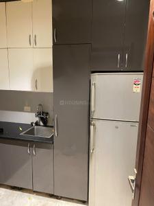 Kitchen Image of 600 Sq.ft 1 BHK Builder Floor for rent in Sector 104 Mohali for Rs. 15000