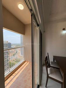 Balcony Image of 1120 Sq.ft 2 BHK Apartment / Flat for rent in Sobha Dream Heights, Gujarat International Finance Tec City Gandhinagar for Rs. 50000