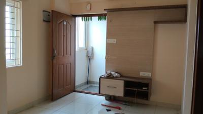 Living Room Image of 650 Sq.ft 1 BHK Apartment / Flat for rent in Brookefield Bengaluru for Rs. 26000