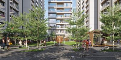 Image of 2243 Sq.ft 3 BHK Apartment / Flat for sale in Vesu, Surat for Rs. 11500000