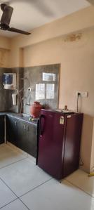 Kitchen Image of 525 Sq.ft 2 BHK Apartment / Flat for rent in Omkar Swarnim Paradise, Vavol Gandhinagar for Rs. 22000