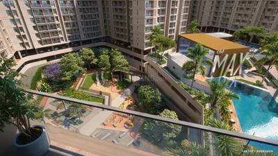 Balcony Image of 947 Sq.ft 2 BHK Apartment / Flat for sale in Basil Maximus , Punawale Pune for Rs. 8768594