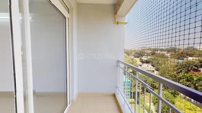 Balcony Image of 1470 Sq.ft 3 BHK Apartment / Flat for sale in Mahendra Aarna Tower 1 to 4, Electronic City Bengaluru for Rs. 14500000
