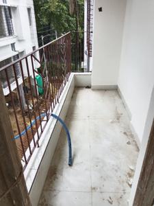 Balcony Image of 1060 Sq.ft 3 BHK Apartment / Flat for sale in Garfa Kolkata for Rs. 6900000