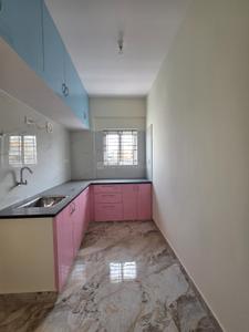 Kitchen Image of 950 Sq.ft 2 BHK Builder Floor for rent in Singasandra Bengaluru for Rs. 30000