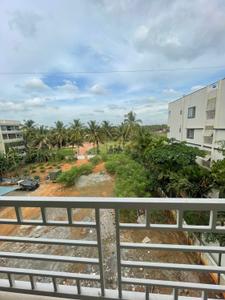 Balcony Image of 650 Sq.ft 1 BHK Apartment / Flat for rent in Whitefield Bengaluru for Rs. 18000