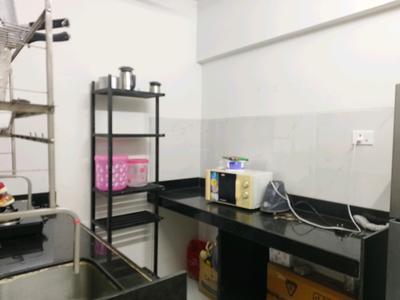 Kitchen Image of 470 Sq.ft 1 BHK Apartment / Flat for rent in Runwal Gardens Phase I, Dombivli East Thane for Rs. 17499