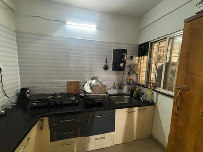 Kitchen Image of 805 Sq.ft 2 BHK Apartment / Flat for rent in Choice Goodwill 24, Lohegaon Pune for Rs. 27000
