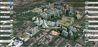 Image of 1070 Sq.ft 2.5 BHK Apartment / Flat for sale in Amanora Trendy Homes, Hadapsar, Pune for Rs. 12000000