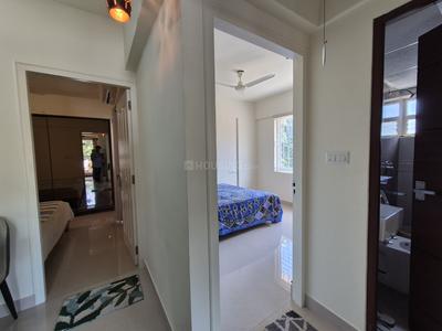 Bedroom Image of 990 Sq.ft 3 BHK Apartment / Flat for rent in Sowparnika Jazzmyna, Kunnamangalam Kozhikode for Rs. 34000