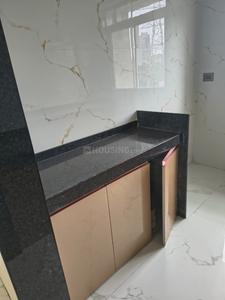 Kitchen Image of 600 Sq.ft 1 BHK Apartment / Flat for sale in Sikeria Sahyadri Elite, Kalyan East Kalyan for Rs. 3996000
