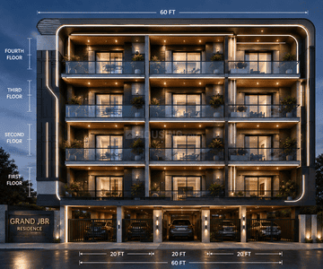 Image of 1000 Sq.ft 2 BHK Apartment / Flat for sale in Aliganj, Lucknow for Rs. 5500000