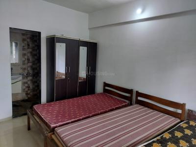 Bedroom Image of 700 Sq.ft 1.5 BHK Apartment / Flat for rent in Wakadkar Mahalaxmi Complex, Wakad Pune for Rs. 26000