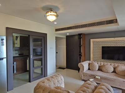 Living Room Image of 1630 Sq.ft 3 BHK Apartment / Flat for sale in Uniworld City Frisco, New Town Kolkata for Rs. 17000000