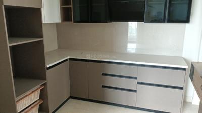 Kitchen Image of 1200 Sq.ft 3 BHK Apartment / Flat for rent in Skyline Elevate, Utrathiya Zirakpur for Rs. 35000