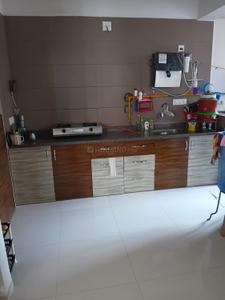 Kitchen Image of 1485 Sq.ft 3 BHK Apartment / Flat for rent in Dev Parijat, Vaishno Devi Circle Ahmedabad for Rs. 25000