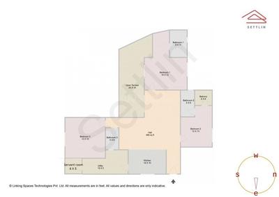 Image of 2700 Sq.ft 3 BHK Apartment / Flat for sale in Total Environment Pursuit Of A Radical Rhapsody Phase 2 by Total Environment Building Systems, Whitefield, Bengaluru for Rs. 60320000