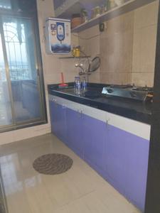 Kitchen Image of 656 Sq.ft 1 BHK Apartment / Flat for sale in Kopar Khairane Navi Mumbai for Rs. 8400000