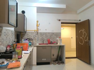 Kitchen Image of 534 Sq.ft 1 RK Apartment / Flat for rent in Brigade Cornerstone Utopia, Varthur Bengaluru for Rs. 32000