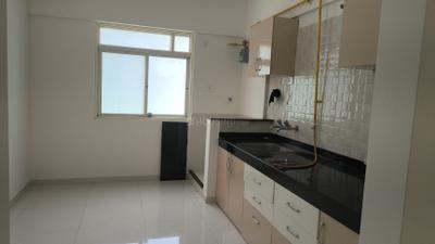 Kitchen Image of 708 Sq.ft 1 BHK Apartment / Flat for rent in Nyati Elan South I, Wagholi Pune for Rs. 18000