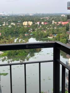 Balcony Image of 559 Sq.ft 1 BHK Apartment / Flat for rent in Vyttila Kochi for Rs. 32000