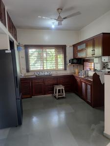 Kitchen Image of 4200 Sq.ft 4 BHK Duplex for rent in Pratham Apartments, Wakad Pune for Rs. 70000