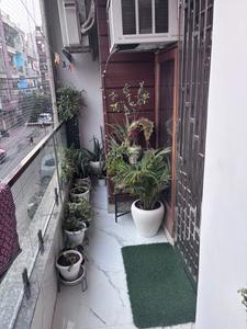 Balcony Image of 1250 Sq.ft 2 BHK Builder Floor for rent in Vasundhara Ghaziabad for Rs. 18000