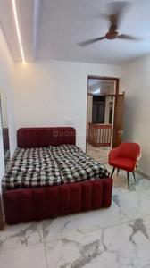 Bedroom Image of 650 Sq.ft 1 BHK Apartment / Flat for rent in Munirka New Delhi for Rs. 15000