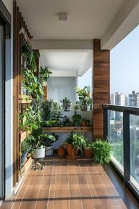 Balcony Image of 1850 Sq.ft 3 BHK Apartment / Flat for sale in Ashwin Nagar Nashik for Rs. 9500000