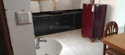 Kitchen Image of 654 Sq.ft 2 BHK Apartment / Flat for rent in Raghuveer Royal Riviera, Kudasan Gandhinagar for Rs. 26500