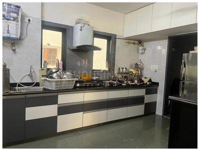 Kitchen Image of 1989 Sq.ft 3 BHK Apartment / Flat for sale in Deep Parthsarthi Avenue, Shyamal Ahmedabad for Rs. 16000000