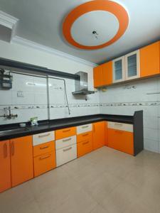 Kitchen Image of 1600 Sq.ft 3 BHK Apartment / Flat for rent in Shraddha Intop Heights, Airoli Navi Mumbai for Rs. 65000